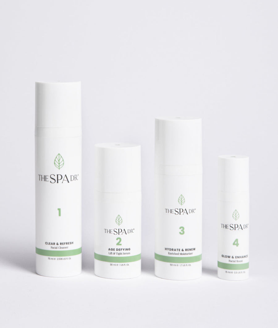 4-Step Age-Defying Clean Skincare System - HC