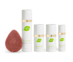 Daily Essentials 4-step skin care system + Konjac Sponge