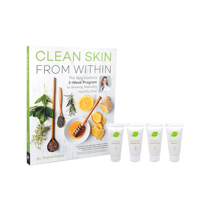 Daily Essentials Sample Kit + Clean Skin From Within Book